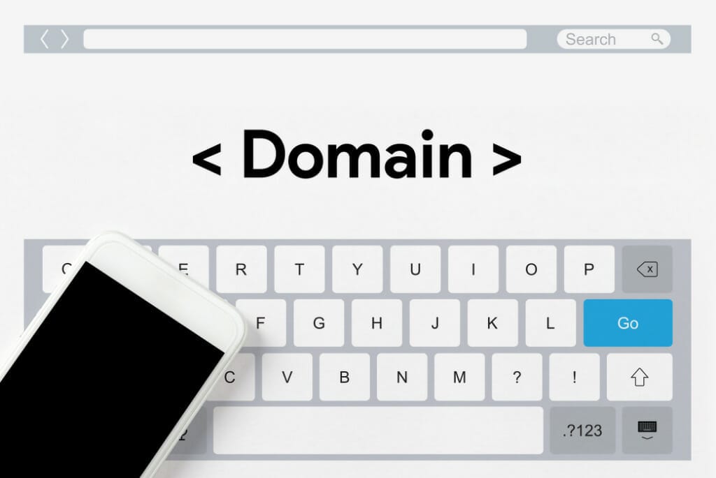domain name in branding